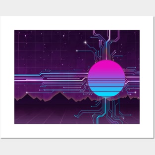 Circuits of the Sun - Vaporwave Posters and Art